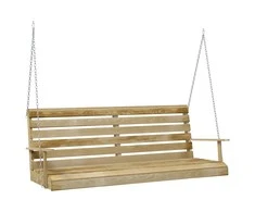 Supamas suoliukas, 155x65x60cm, impregnuota pušies mediena