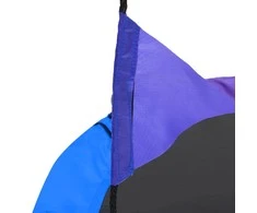 Sūpynės su vėliavėlėmis, vaivorykštės spalvų, 100cm