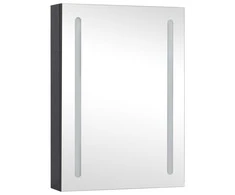 Veidrodinė vonios spintelė su LED apšvietimu, 50x13x70cm