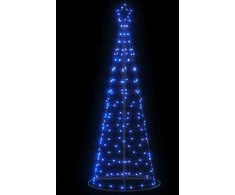 LED Kalėdų eglutė 200 LED Mėlyna 180 cm