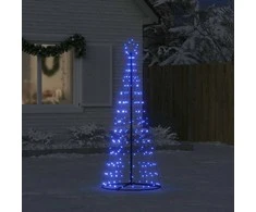 LED Kalėdų eglutė 200 LED Mėlyna 180 cm