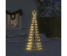 LED Kalėdų eglutė 200 LED Šiltai Balta 180 cm
