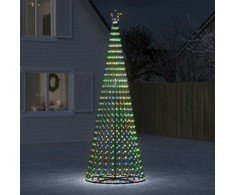 Šviečianti Kalėdų eglutė, 300cm, 688 LED, kūgio formos