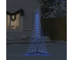 LED Kalėdų eglutė 339 LED Mėlyna 187 cm