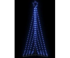 LED Kalėdų eglutė 339 LED Mėlyna 187 cm