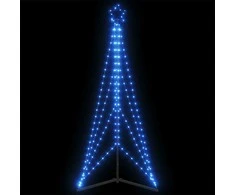 LED Kalėdų eglutė 363 LED Mėlyna 182 cm