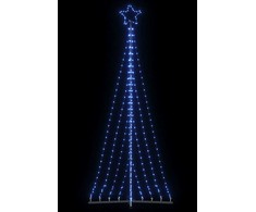 LED Kalėdų eglutė 447 LED Mėlyna 250 cm