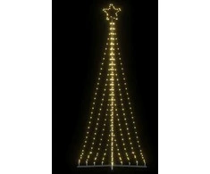 LED Kalėdų eglutė 447 LED Šiltai Balta 250 cm