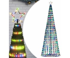 LED Kalėdų eglutė 475 LED Spalvingi 247 cm
