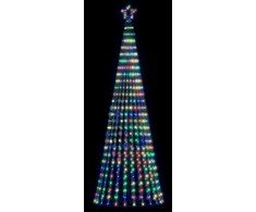 LED Kalėdų eglutė 475 LED Spalvingi 247 cm