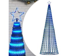 LED Kalėdų eglutė 475 LED Mėlyna 247 cm