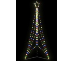 LED Kalėdų eglutė 483 LED Spalvingi 240 cm