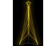 LED Kalėdų eglutė 483 LED Šiltai Balta 240 cm