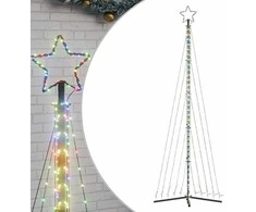 LED Kalėdų eglutė 495 LED Spalvingi 300,5 cm