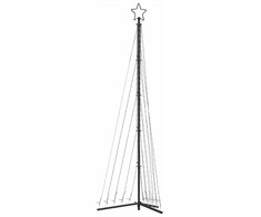 LED Kalėdų eglutė 495 LED Šaltai Balta 300,5 cm