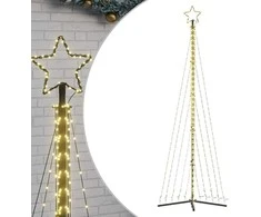 LED Kalėdų eglutė 495 LEDs Šilta Balta 300,5 cm