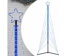 LED Kalėdų eglutė 525 LED Mėlyna 302 cm