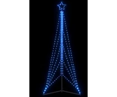 LED Kalėdų eglutė 525 LED Mėlyna 302 cm