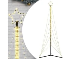 LED Kalėdų eglutė 525 LEDs Šilta Balta 302 cm