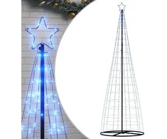 LED Kalėdų eglutė 550 LED Mėlyna 300 cm