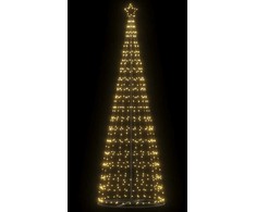 LED Kalėdų eglutė 550 LED Šiltai balta 300 cm