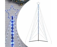 LED Kalėdų eglutė 615 LED Mėlyna 404,5 cm