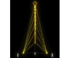 LED Kalėdų eglutė 615 LEDs Šiltai balta 404,5 cm