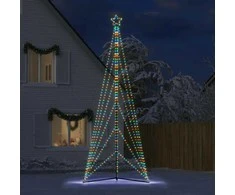 LED Kalėdų eglutė 861 LED Spalvinga 478 cm