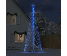 LED Kalėdų eglutė 861 LED Mėlyna 478 cm