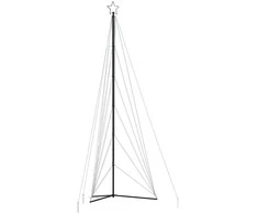 LED Kalėdų eglutė 861 LEDs Šilta Balta 478 cm