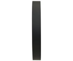 Šviečiantis sieninis laikrodis, juodos spalvos, 30cm