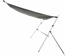 T tipo uždangos prailginimas, antracito, 170x170x(115-183)cm