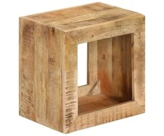 Taburetė, 40x30x40cm, mango medienos masyvas