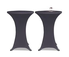 Tampri staltiesė, 2 vnt., Skersmuo 60 cm, Antracito spalvos