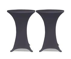Tampri staltiesė, 2 vnt., Skersmuo 60 cm, Antracito spalvos
