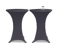Tampri staltiesė, 2 vnt., Skersmuo 70 cm, Antracito spalvos