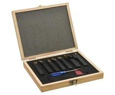 Grąžtas Tekinimo įrankių rinkinys, 12 dalių, 12x12mm, 80mm