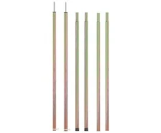 Teleskopiniai palapinės strypai, 2vnt., 170-255cm, plienas