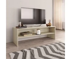 TV staliukas Televizoriaus spintelė, ąžuolo, 120x40x40cm, apdirbta mediena