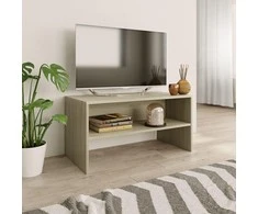 TV staliukas Televizoriaus spintelė, ąžuolo, 80x40x40cm, apdirbta mediena
