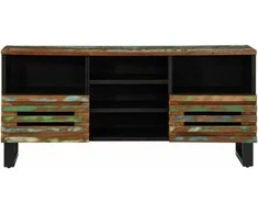 Televizoriaus spintelė, 100x34x46cm, akacijos medienos masyvas