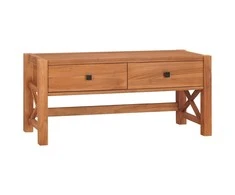TV staliukas Televizoriaus spintelė, 100x40x45cm, tikmedžio mediena