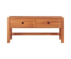TV staliukas Televizoriaus spintelė, 100x40x45cm, tikmedžio mediena