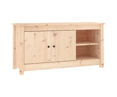 TV staliukas Televizoriaus spintelė, 103x36,5x52cm, pušies medienos masyvas