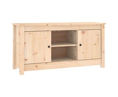 TV staliukas Televizoriaus spintelė, 103x36,5x52cm, pušies medienos masyvas