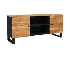 TV staliukas Televizoriaus spintelė, 105x33x46cm, akacijos medienos masyvas