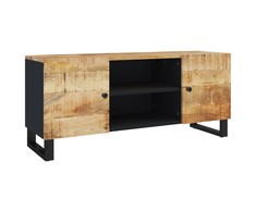 TV staliukas Televizoriaus spintelė, 105x33x46cm, mango medienos masyvas