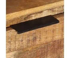 TV staliukas Televizoriaus spintelė, 110x30x40cm, neapdorota mango mediena