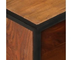 TV staliukas Televizoriaus spintelė, 110x30x45cm, akacijos medienos masyvas