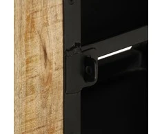 TV staliukas Televizoriaus spintelė, 110x30x45cm, neapdorota mango mediena